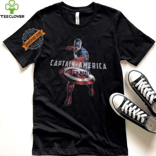 Captain America Brave New World Shirt Marvel Superhero Graphic Tee Avengers Shirt Comic Con Outfit Captain America T Shirt