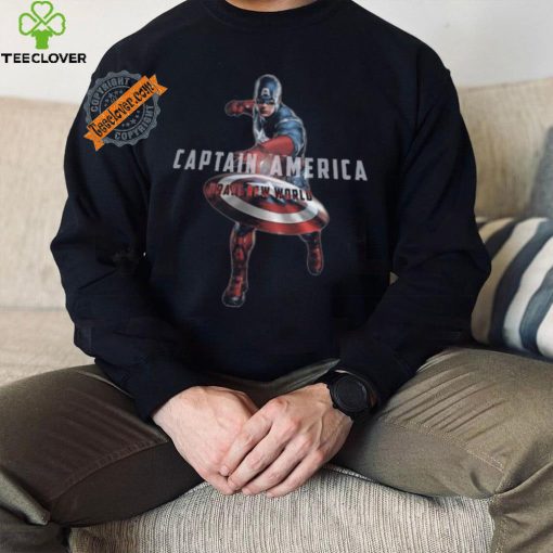 Captain America Brave New World Shirt Marvel Superhero Graphic Tee Avengers Shirt Comic Con Outfit Captain America T Shirt