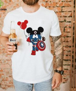 Captain America T Shirt Mickey Ears hoodie, sweater, longsleeve, shirt v-neck, t-shirt