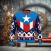 Captain America Ugly Christmas Sweaters For Men And Women