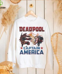 Captain America X Marvel Deadpool Wolverine Shirt