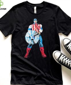 Captain America silent art shirt
