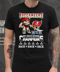 Captain Fear Buccaneers 2023 NFC South Division Champions back to back to back hoodie, sweater, longsleeve, shirt v-neck, t-shirt