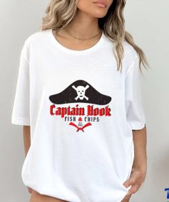 Captain Hook Fish & Chips Tee shirt 1 Captain Hook Fish & Chips Tee shirt