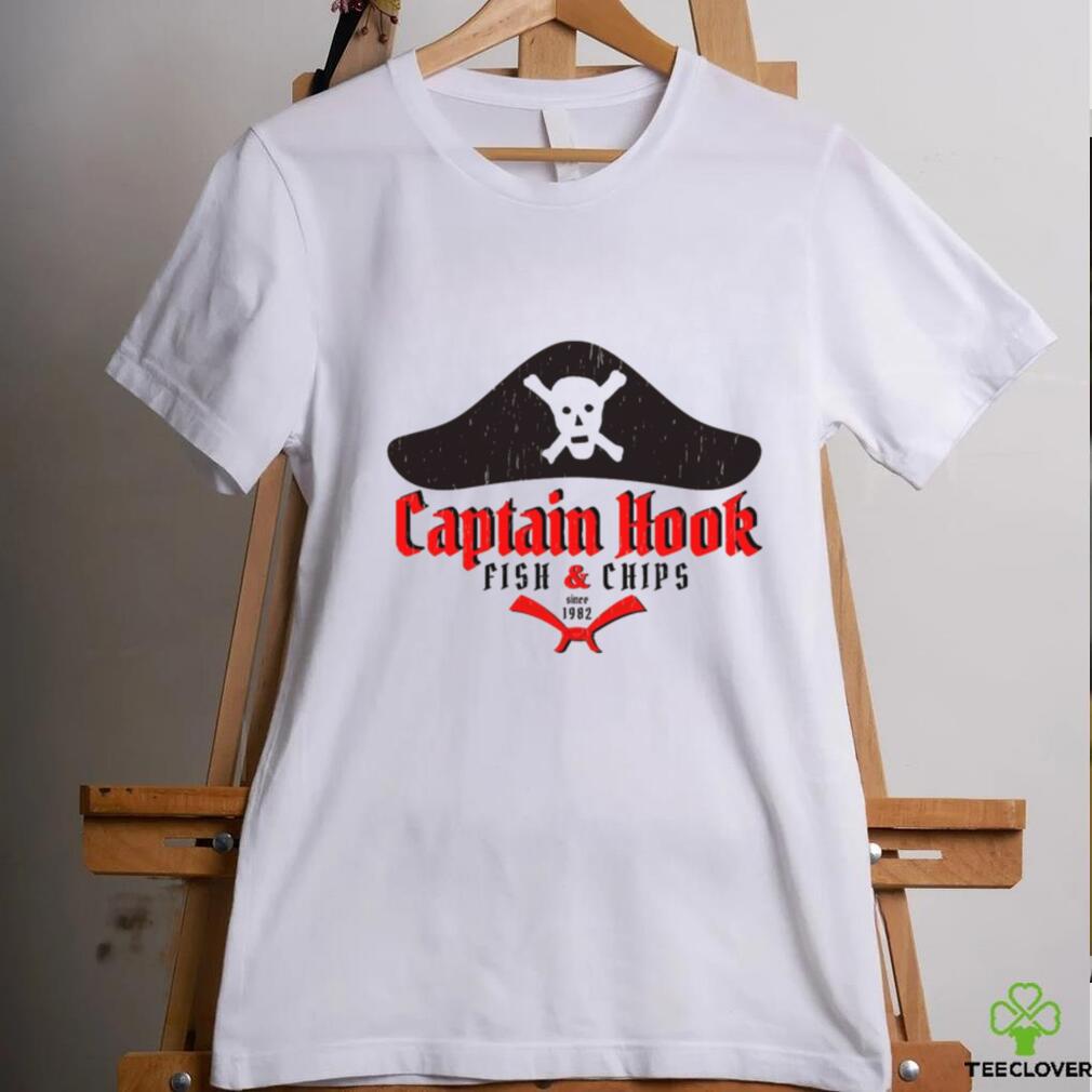 Captain Hook Fish & Chips Tee shirt Captain Hook Fish & Chips Tee shirt