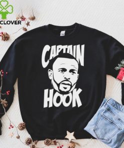 Captain Hook Roy Jones Jr White Text Shirt