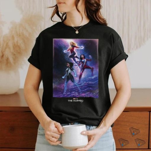 Captain Marvel Monica Rambeau MCU Movie The Marvels Poster hoodie, sweater, longsleeve, shirt v-neck, t-shirt