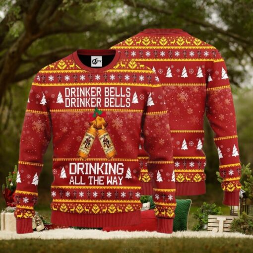 Captain Morgan Drinker Bells Ugly Christmas Sweater – Perfect Gift for Christmas Day!