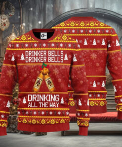 Captain Morgan Drinker Bells Ugly Christmas Sweater – Perfect Gift for Christmas Day!
