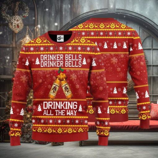 Captain Morgan Drinker Bells Ugly Christmas Sweater – Perfect Gift for Christmas Day!