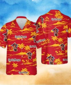 Captain Morgan Hawaiian Shirt Gift For Beach Trip