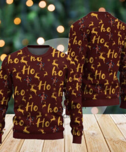 Captain Morgan Ho Ho Christmas Sweater, Morgan Whiskey Christmas Sweater