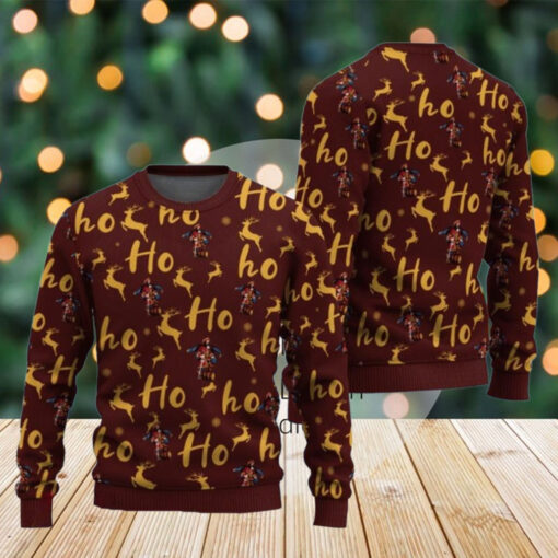 Captain Morgan Ho Ho Christmas Sweater, Morgan Whiskey Christmas Sweater