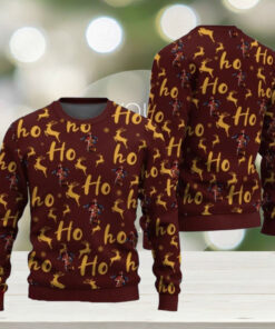Captain Morgan Ho Ho Christmas Sweater, Morgan Whiskey Christmas Sweater