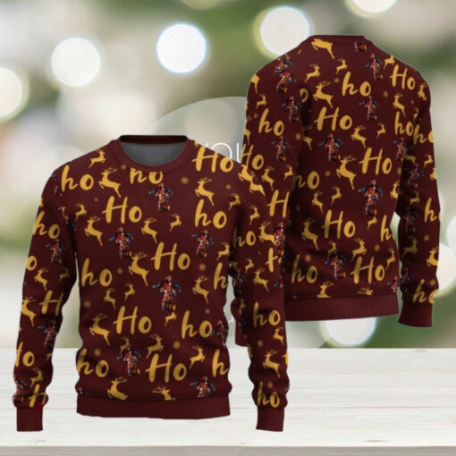 Captain Morgan Ho Ho Christmas Sweater, Morgan Whiskey Christmas Sweater