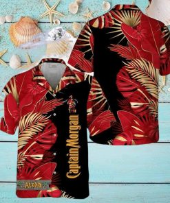 Captain Morgan Tropical Palm Hawaiian Shirt For Men And Women Gift Hawaiian Beer