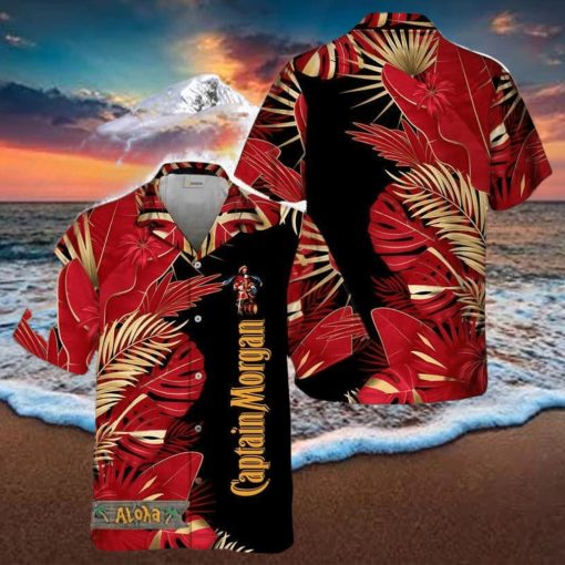 Captain Morgan Tropical Palm Hawaiian Shirt For Men And Women Gift Hawaiian Beer