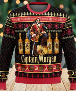 Captain Morgan Ugly Sweater, Morgan Rum Christmas Sweater