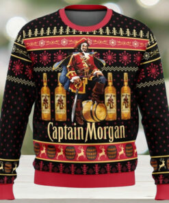 Captain Morgan Ugly Sweater, Morgan Rum Christmas Sweater