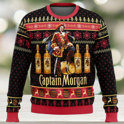 Captain Morgan Ugly Sweater, Morgan Rum Christmas Sweater