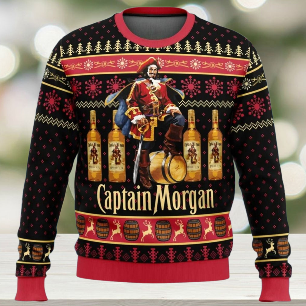 Captain Morgan Ugly Sweater, Morgan Rum Christmas Sweater Captain Morgan Ugly Sweater, Morgan Rum Christmas Sweater
