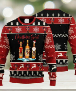 Captain Morgan Whiskey Christmas Ugly Sweater, Christmas Spirit Xmas Sweater