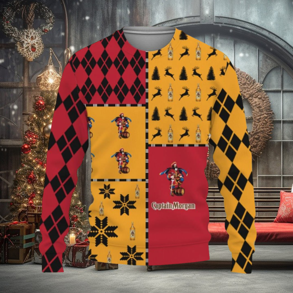 Captain Morgan Whiskey Merry Christmas Whiskey And Beers Knitted Xmas Sweater Gift Holidays Captain Morgan Whiskey Merry Christmas Whiskey And Beers Knitted Xmas Sweater Gift Holidays