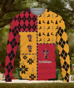 Captain Morgan Whiskey Merry Christmas Whiskey And Beers Knitted Xmas Sweater Gift Holidays