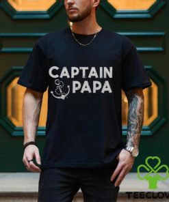 Captain Papa Boat Owner Family Fathers Day Dad Daddy Men Men's T hoodie, sweater, longsleeve, shirt v-neck, t-shirt