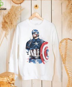 Captain Watercolor Captain America T Shirt