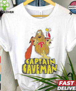 Captain caveman Philly baseball shirt