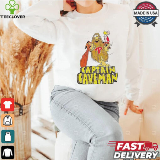 Captain caveman Philly baseball shirt