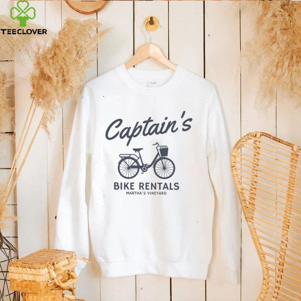 Captain’s Bike Rentals Martha’s Vineyard Unisex T Shirt Captain’s Bike Rentals Martha’s Vineyard Unisex T Shirt