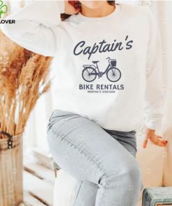Captain’s Bike Rentals Martha’s Vineyard Unisex T Shirt