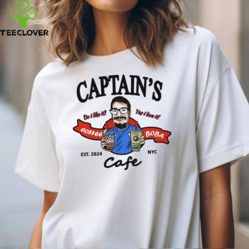 Captain’s Do You Like It Coffee Yet I Love It Boba Cafe Est 2024 t hoodie, sweater, longsleeve, shirt v-neck, t-shirt