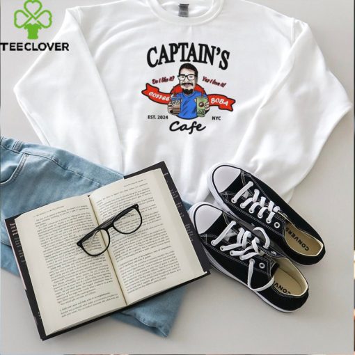 Captain’s Do You Like It Coffee Yet I Love It Boba Cafe Est 2024 t hoodie, sweater, longsleeve, shirt v-neck, t-shirt