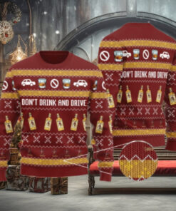 Caption Morgan Don’t Drink And Drive Ugly Sweater