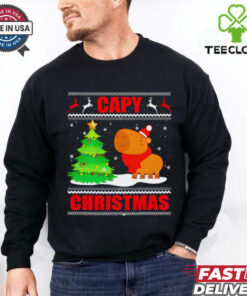 Capy Ugly Christmas Sweater Capybara Lover Christmas shirt