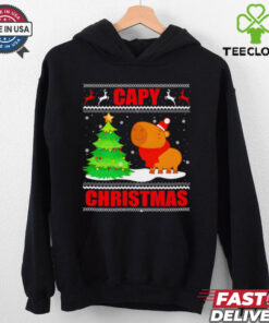 Capy Ugly Christmas Sweater Capybara Lover Christmas shirt