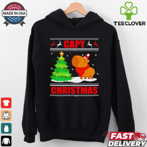 Capy Ugly Christmas Sweater Capybara Lover Christmas shirt