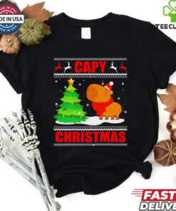 Capy Ugly Christmas Sweater Capybara Lover Christmas shirt