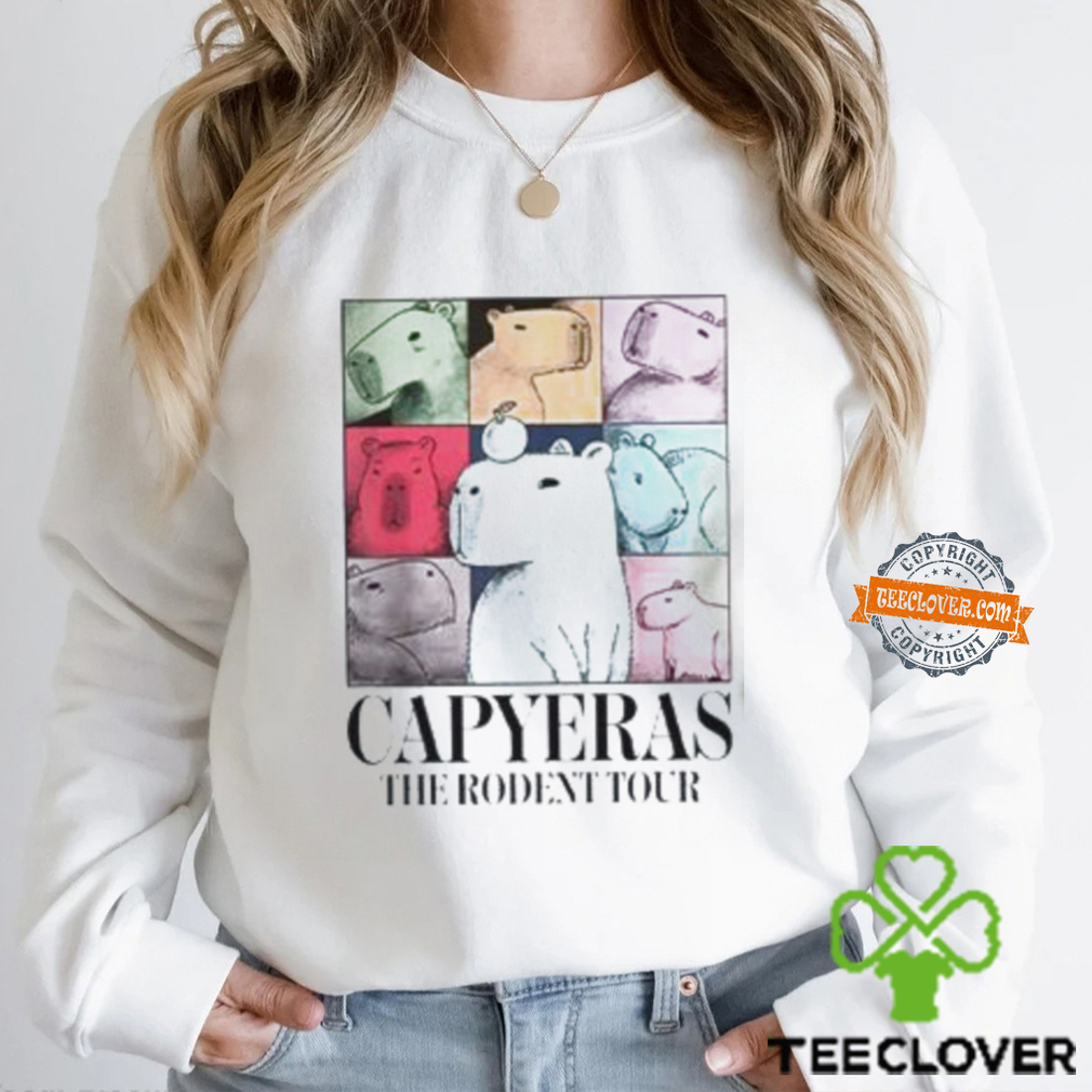 Capyeras Capybara The Rodent Tour T Shirt Capyeras Capybara The Rodent Tour T Shirt