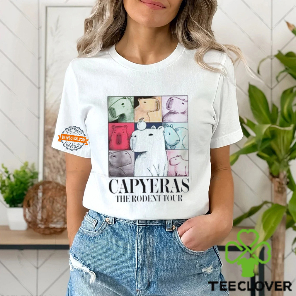 Capyeras Capybara The Rodent Tour T Shirt Capyeras Capybara The Rodent Tour T Shirt