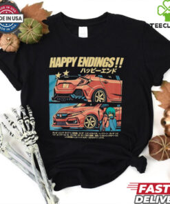 Car Details Anime Girl T Shirt
