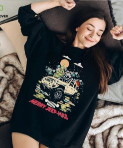 Car Jeep hat santa merry jeepmas christmas shirt