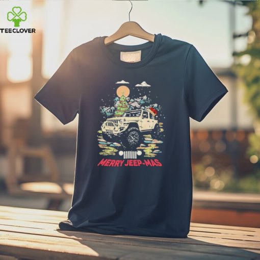 Car Jeep hat santa merry jeepmas christmas shirt