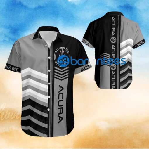 Car Racing Acura Arrow Pattern Hawaiian Shirt New Custom Name Gift