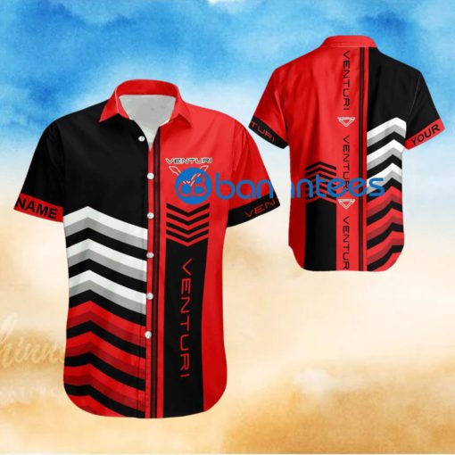 Car Racing Venturi Arrow Pattern Hawaiian Shirt New Custom Name Gift