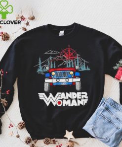 Car Wonder Woman Jeep Shirt