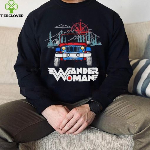 Car Wonder Woman Jeep Shirt